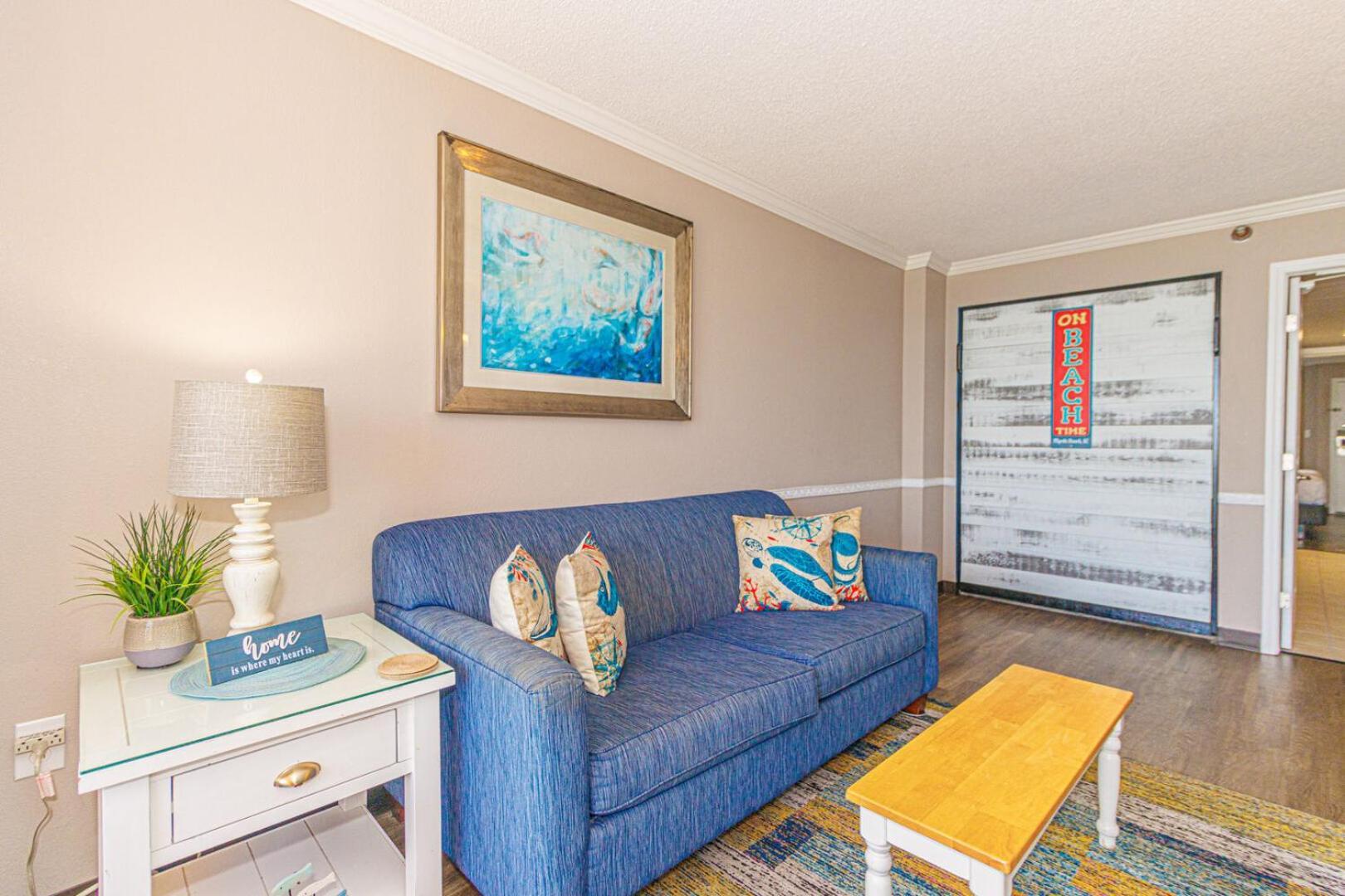 Oceanfront 1 Bedroom Suite With Beautiful Decor And Accents Caravelle Resort 1039 Sleeps 6 Guests Myrtle Beach Buitenkant foto
