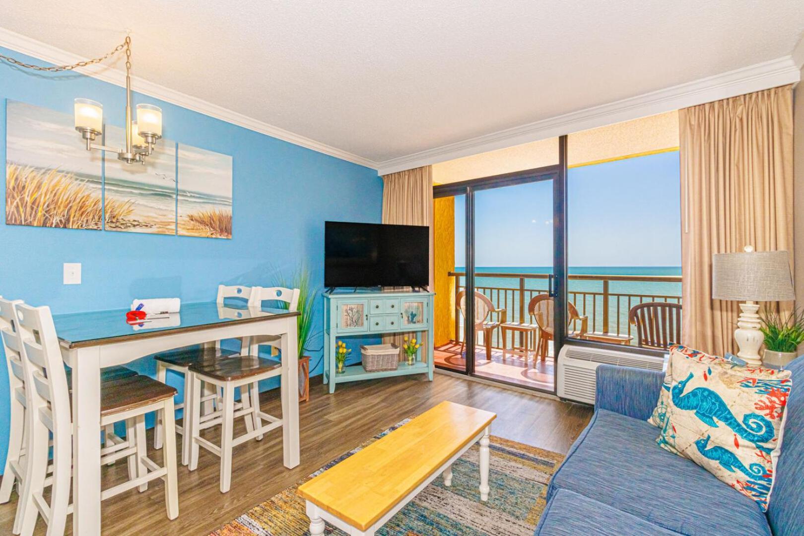 Oceanfront 1 Bedroom Suite With Beautiful Decor And Accents Caravelle Resort 1039 Sleeps 6 Guests Myrtle Beach Buitenkant foto